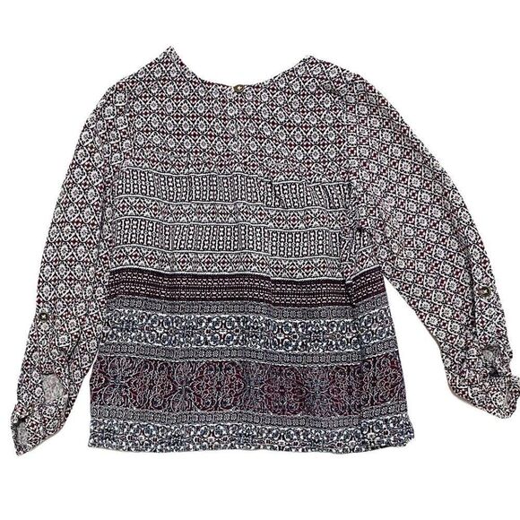 DEX Boho Print Blouse - Picture 5 of 5